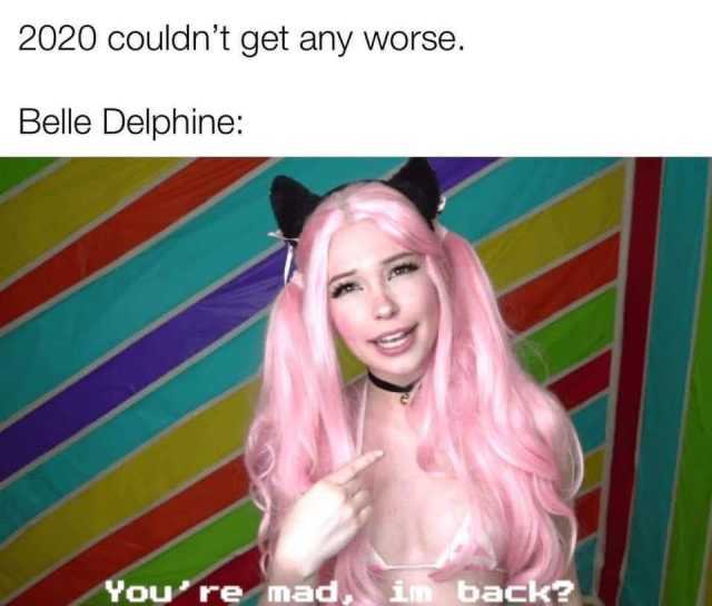 Belle delphine ass