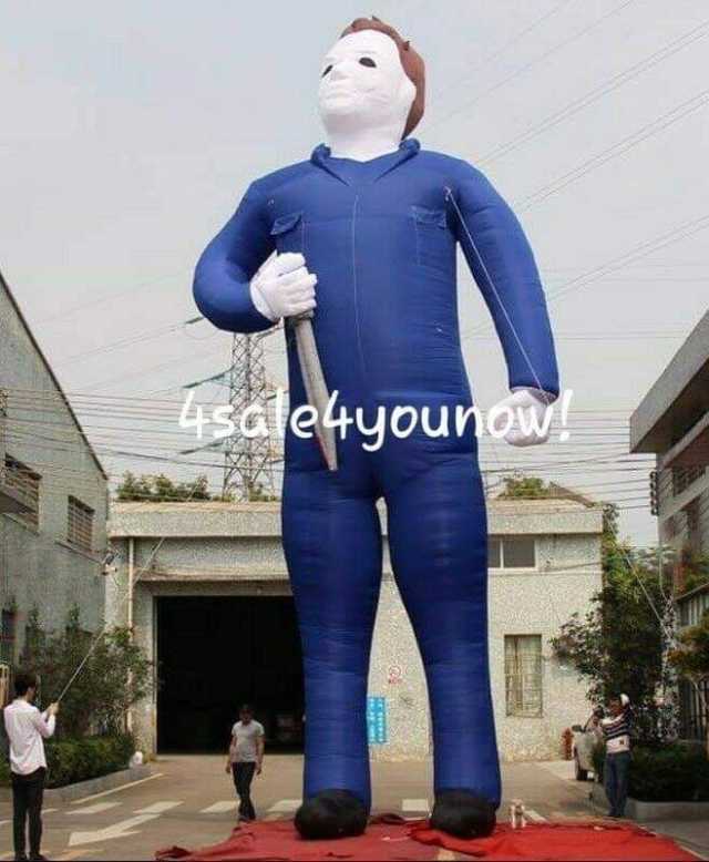 Muñeco inflable de Mike Myers tamaño gigante