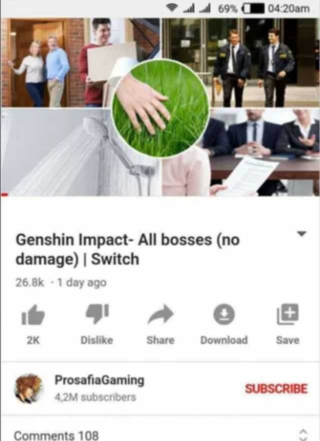 69% 0420am Genshin Impact- All bosses (no damage) 1 Switch 26.8k 1 day ago 2K Share Download Save Dislike ProsafiaGaming SUBSCRIBE 42M subscribers Comments 108