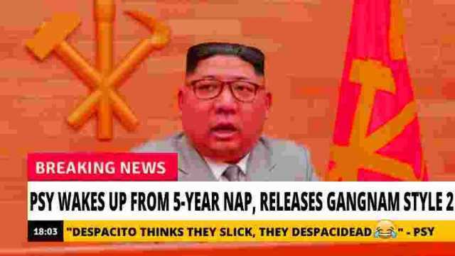 Dopl3r Com Memes Breaking News Psy Wakes Up From 5 Year Nap