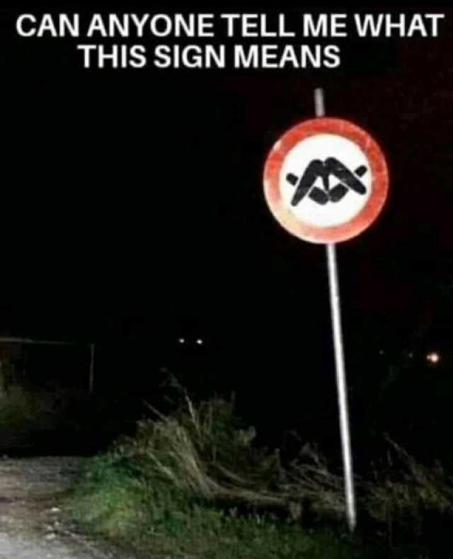 CAN ANYONE TELL ME WHAT THIS SIGN MEANS