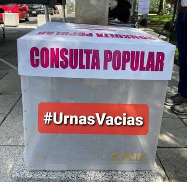 CONSULTA POPULAR #UrnasVacias