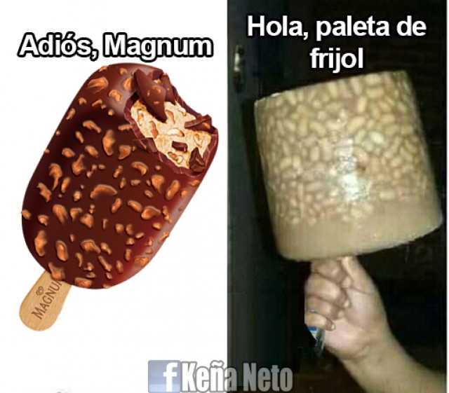 Consume lo mexicano, consume lo nacional: Adios Magnum, hola paleta de frijoles