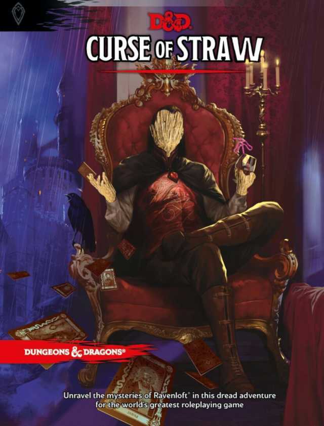 CURSE OE STRAVW DUNGEONS &DRAGONS Unravel the mysteries of Ravenloft in this dread adventure for the worlds greatest roleplaying game