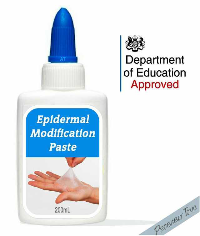 Department of Education Approved Epidermal Modification Paste 200mL e0BABLY 1oXie