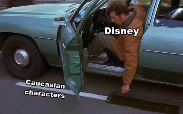 Disney Caucasian characters