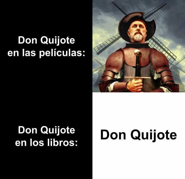 Don Quijote en las películas Don Quijote en los libros Don Quijote