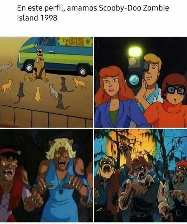 En este perfil amamos Scooby-Doo Zombie Island 1998