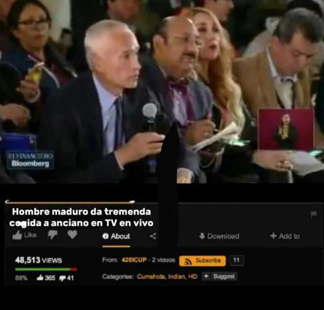 FLINANCTrO Bloomberg Hombre maduro da tremenda cogida a anciano en TV en vivo Like About Download +Add to 48513 VIEWs From 4201CUP-2 viaoos Subacribe 11 89%36541 Categories Cumshots Indian HDSuppest