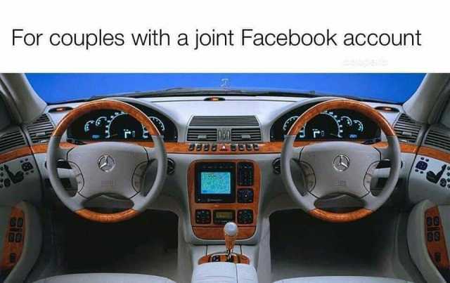For couples with a joint Facebook account