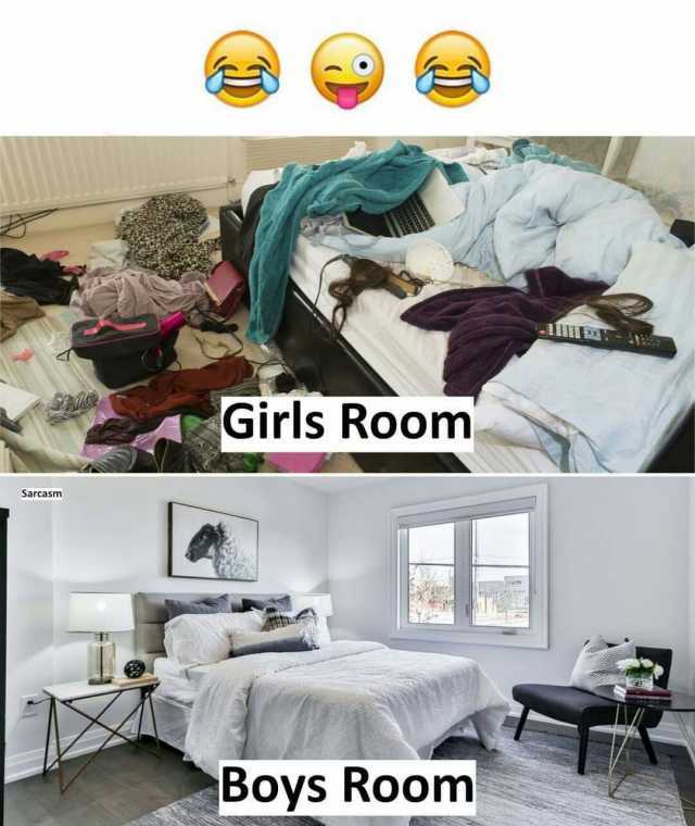 Girls Room Sarcasm Boys Room