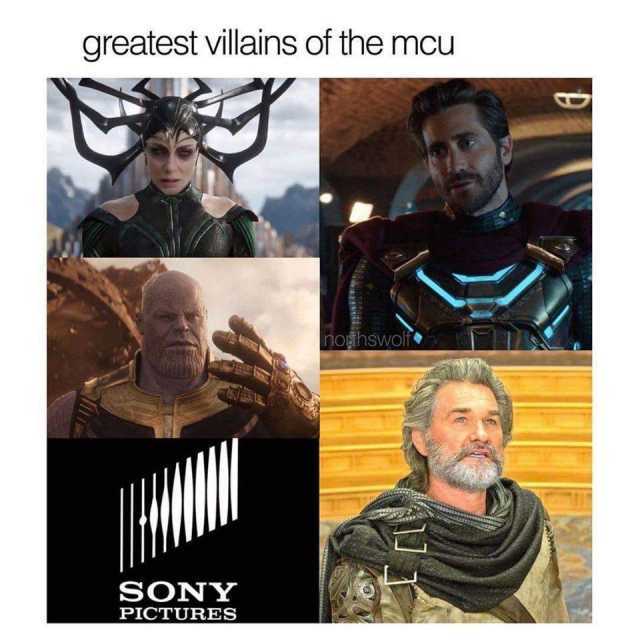 greatest villains of the mcu nohswolf SONY PICTURES 