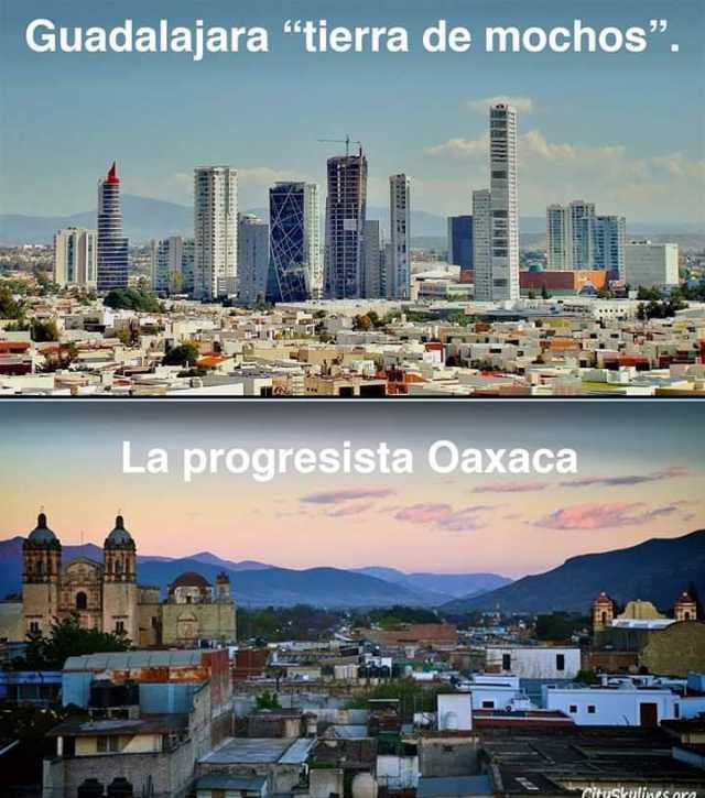 Guadalajara tierra de mochos. La progresista Oaxaca CituSkulines ora 
