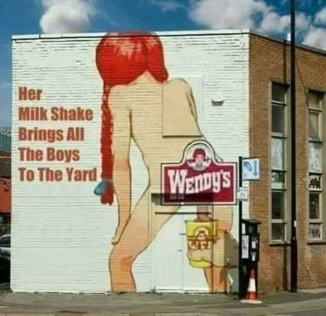 Her Milk Shake Brings All The Boys TO The Yard WEnDys