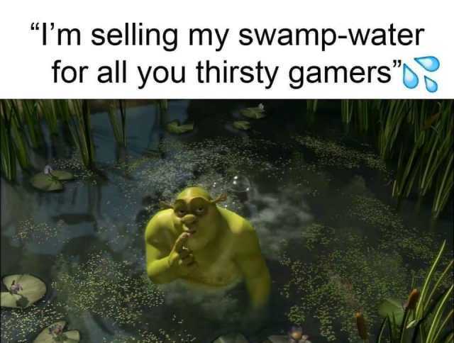 Im selling my swamp-water for all you thirsty gamers B 