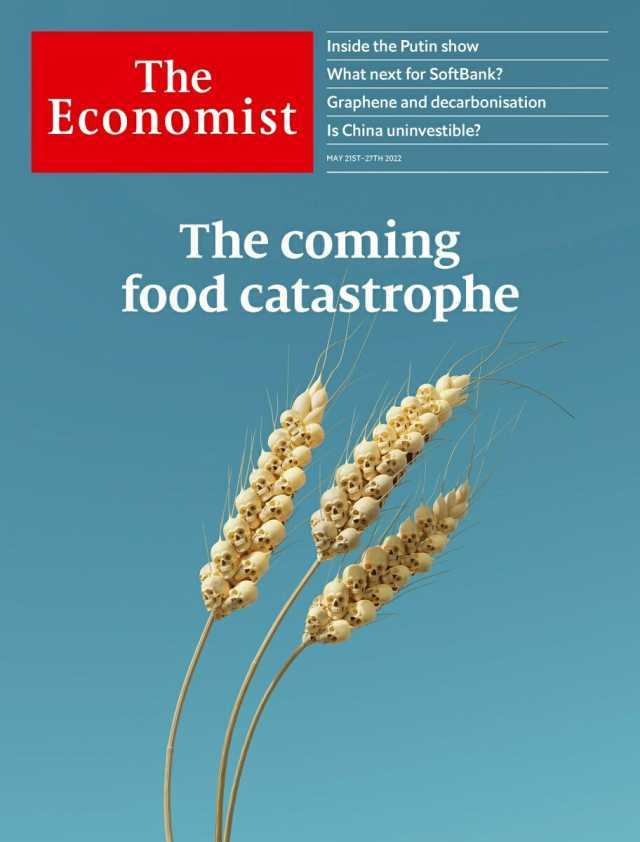Inside the Putin show The Economist What next for SoftBank Graphene and decarbonisation Is China uninvestible MAY 21ST-27TH 2022 The coming food catastrophe