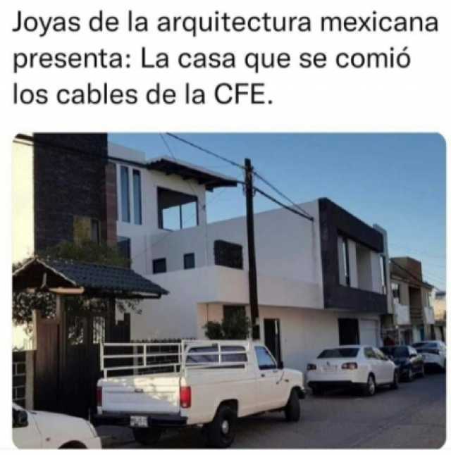 Joyas de la arquitectura mexicana presenta La casa que se comió los cables de la CFE.