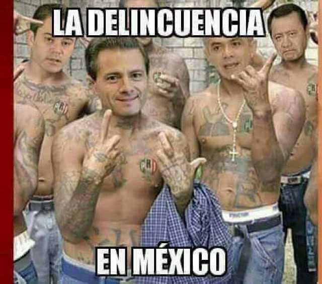 La delincuencia en México detrás de los saqueos, Peña Nieto y sus políticos