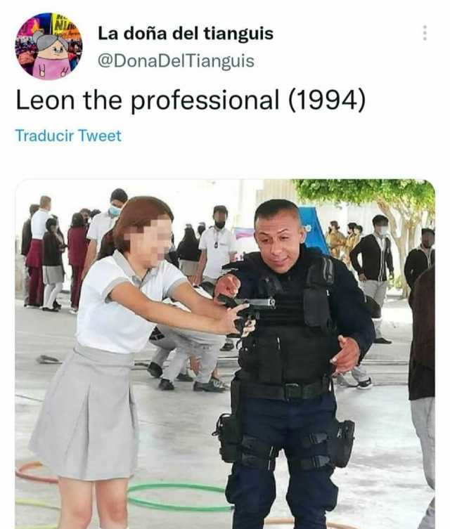La doña del tianguis @DonaDelTianguis Leon the professional (1994) Traducir Tweet