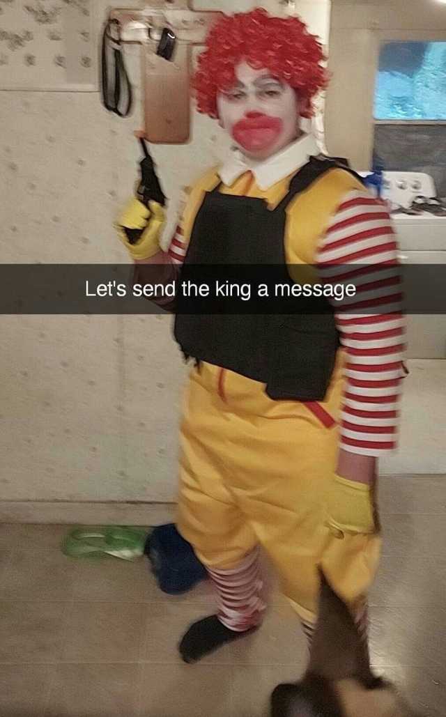 Lets send the king a message