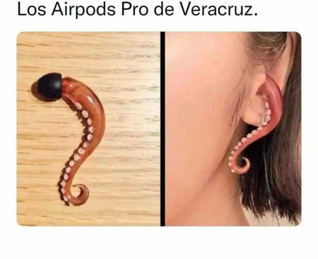 Los Airpods Pro de Veracruz.
