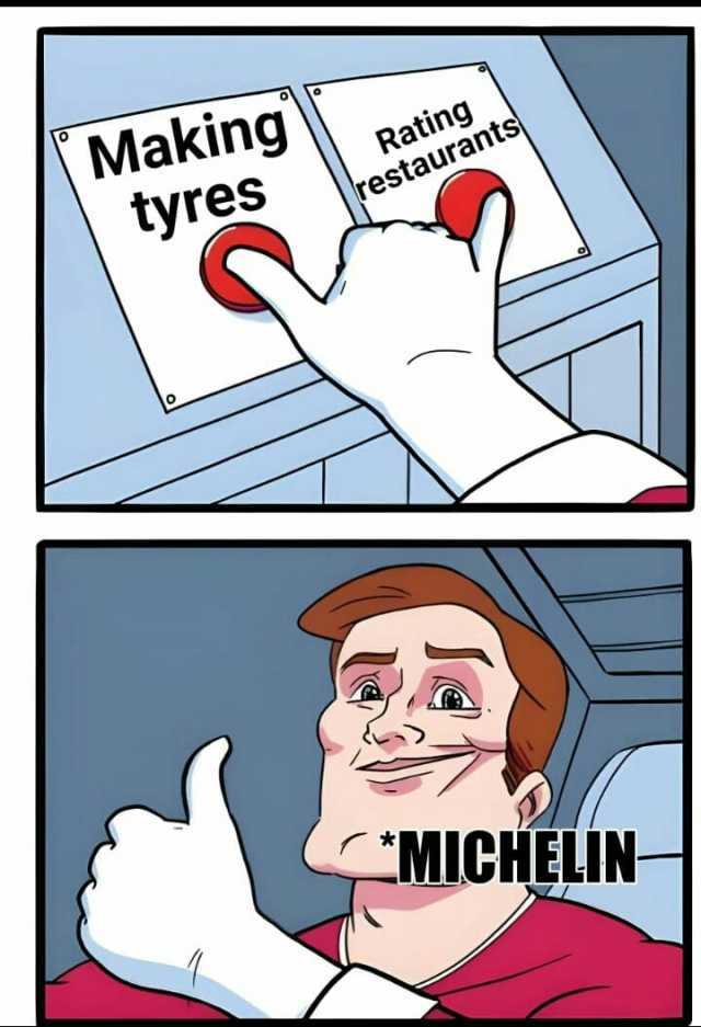 Making tyres Rating restaurants MICHELIN