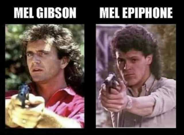 MEL GIBSON MEL EPIPHONE