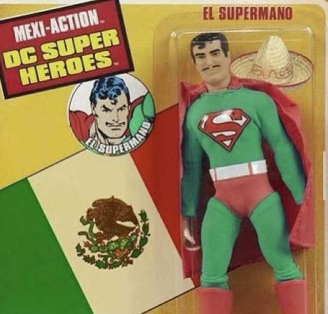 MEXI-ACTION DC SUPER HEROES EL SUPERMANO PERMA