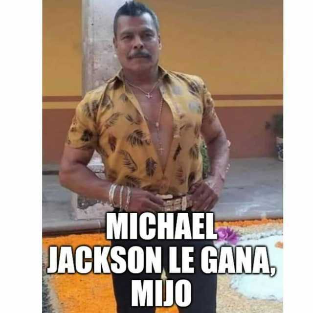 MICHAEL JACKSON LE GANA MIJO