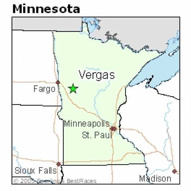 Minnesota Vergas Fargo Minneapollis St. Pau Sioux Falls Madison BestPlaces