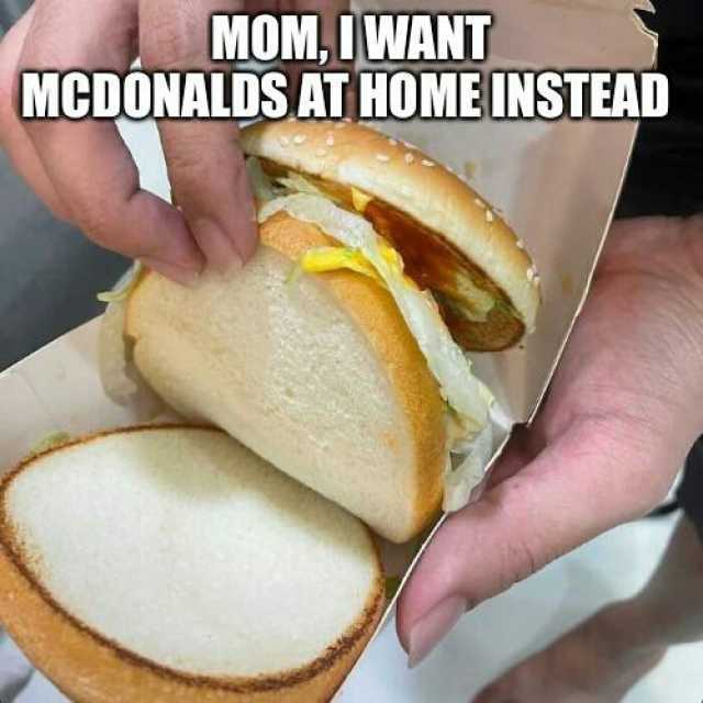 MOMIWANT MCDONALDS AT HOMEINSTEAD