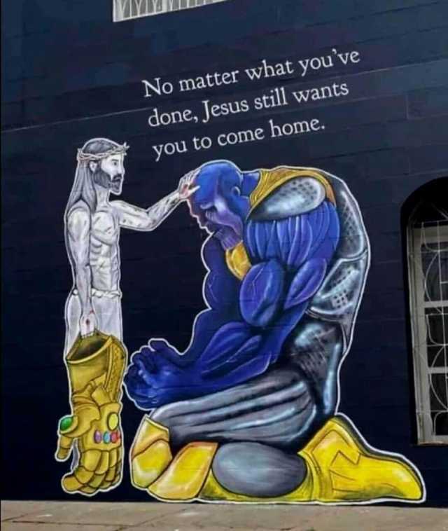 No matter what youve done Jesus still wants you to come home.
