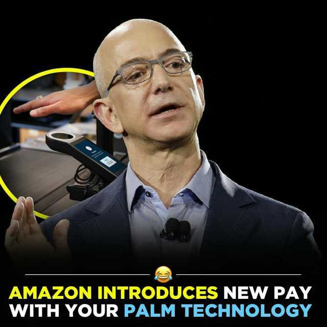 o1l/ oll7 AMAZON INTRODUCES NEW PAY WITH YOUR PALM TECHNOLOGY