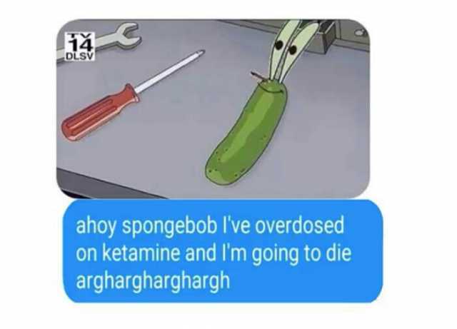 OLSV ahoy spongebob lve overdosed on ketamine and Im going to die arghargharghargh