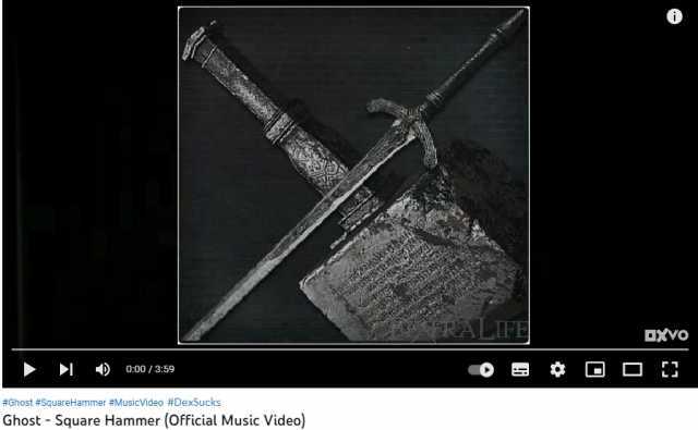 OXVo 000/ 359 #Ghost #SquareHammer #MusicVideo #DexSucks Ghost Square Hammer (Official Music Video)