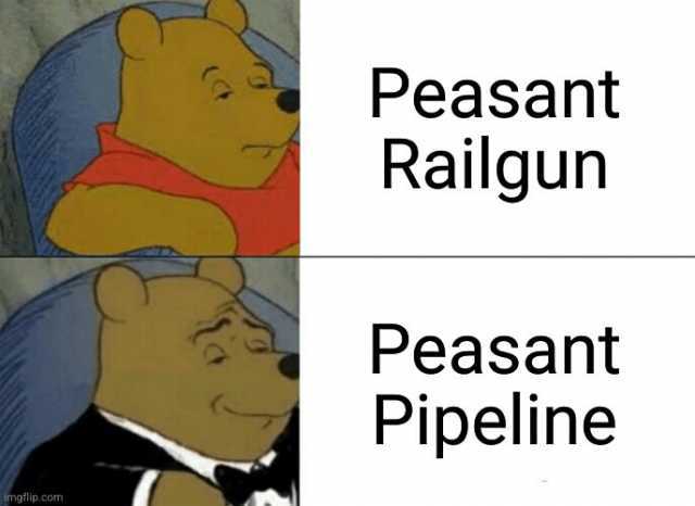 Peasant Railgun Peasant Pipeline (- mgtlip. ip.com