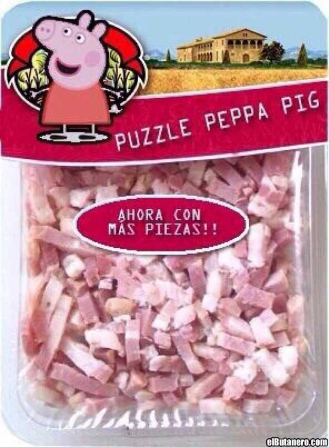 PUZZLE PEPPA PIG AHORA CON MAS PIEZAS!! elButanero.com 