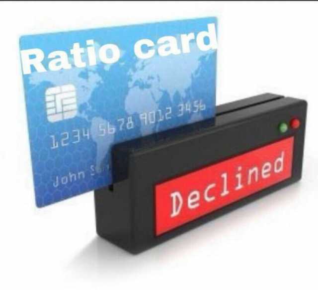 Ratio card 234 5678 7002 3456 dohn S Declined