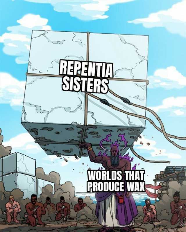 REPENTIA SISTERS WORLDS THAT PRODUCE WAK