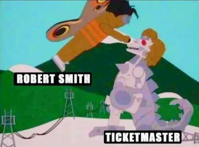 ROBERT SMITH TICKETMASTER