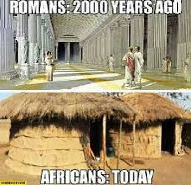 ROMANS2000 YEARSAGO TAECTCOH AFRICANS TODAY