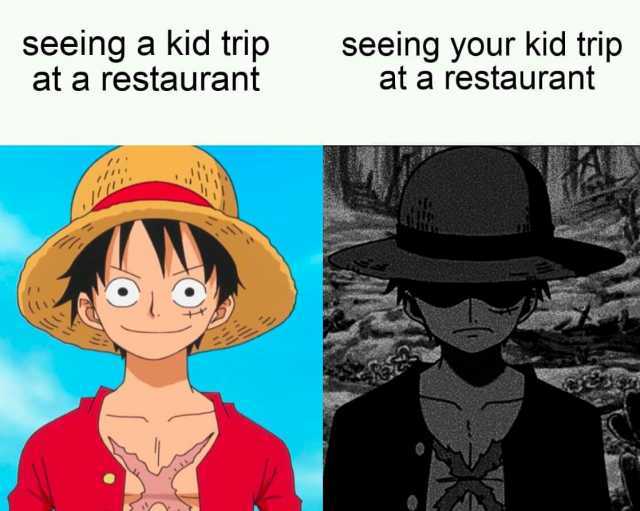 seeing a kid trip at a restaurant seeing your kid trip at a restaurant
