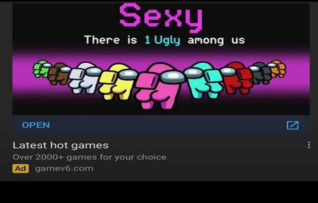 Sexy There is 1 Ugly among us OPEN Latest hot games Over 2000+ games for your choice Ad gamev6.com