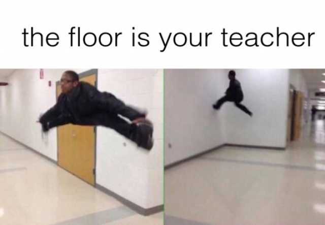 the floor is.....
