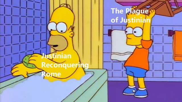 The Plagues of Justinian Justinian Reconquering Rome