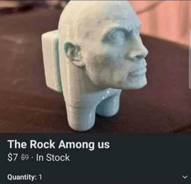 The Rock Among us $7 9 In Stock Quantity 1