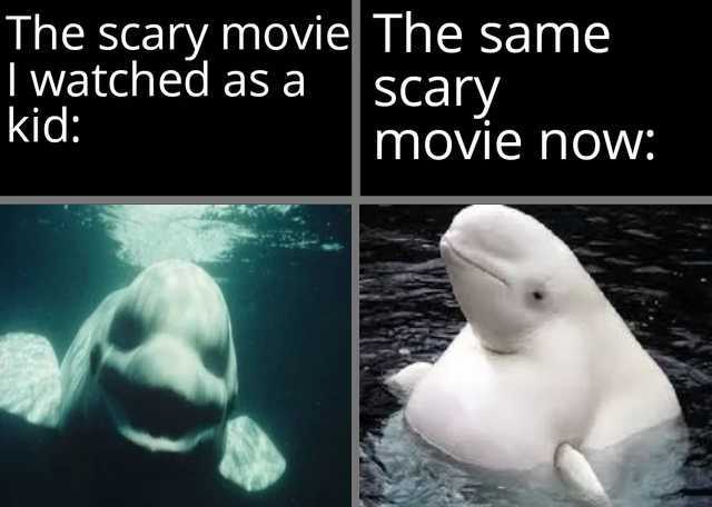 The scary movie The same I watched as a kid scary movie now 