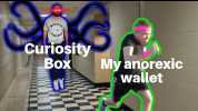 (A CoLIEO Curiosity BOX My anorexic V wallet