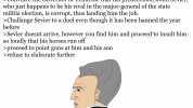 be Andrew Jackson live in 1803 Convince the Governor of Tennesse that his predecessor John Sevier who just happens to be his rival in the major-general of the state militia election is corrupt thus landing him the job. Challange S