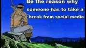 Be the reason why someone hạs to take a break from social media OslritasSanernne